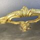 19th century fireplace fire guard by Bouhon Frères in bronze, French spark guard 1880