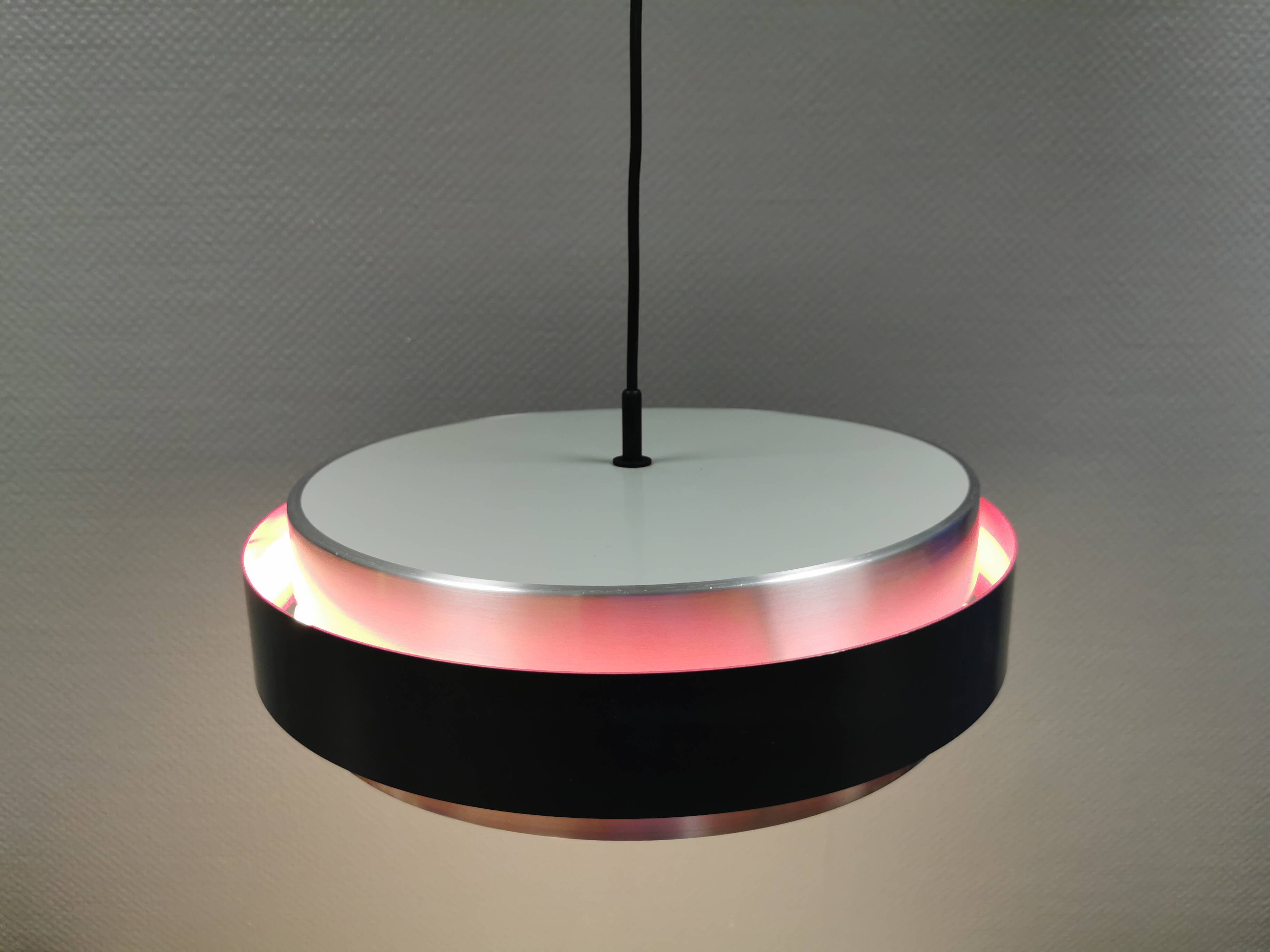 Rare Sera hanging lamp, designed by Jo Hammerborg for Fog & Mørup in 1968