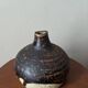 Pyrite stone soliflore handmade pottery country decoration
