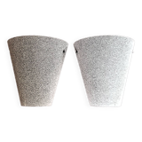 Murano Italy pair of mid century wall lights