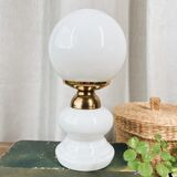 White opaline lamp