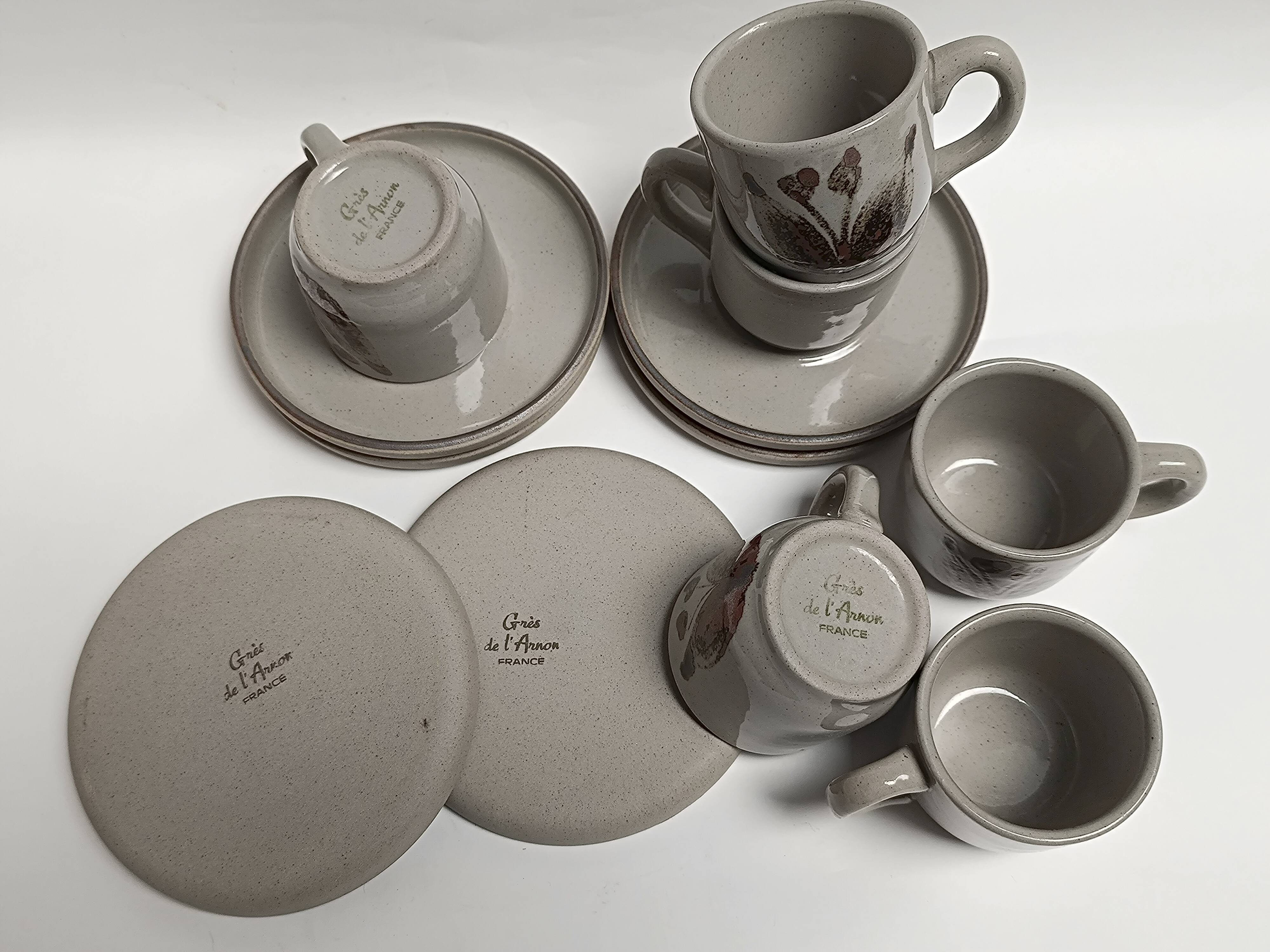 Arnon stoneware coffee cups