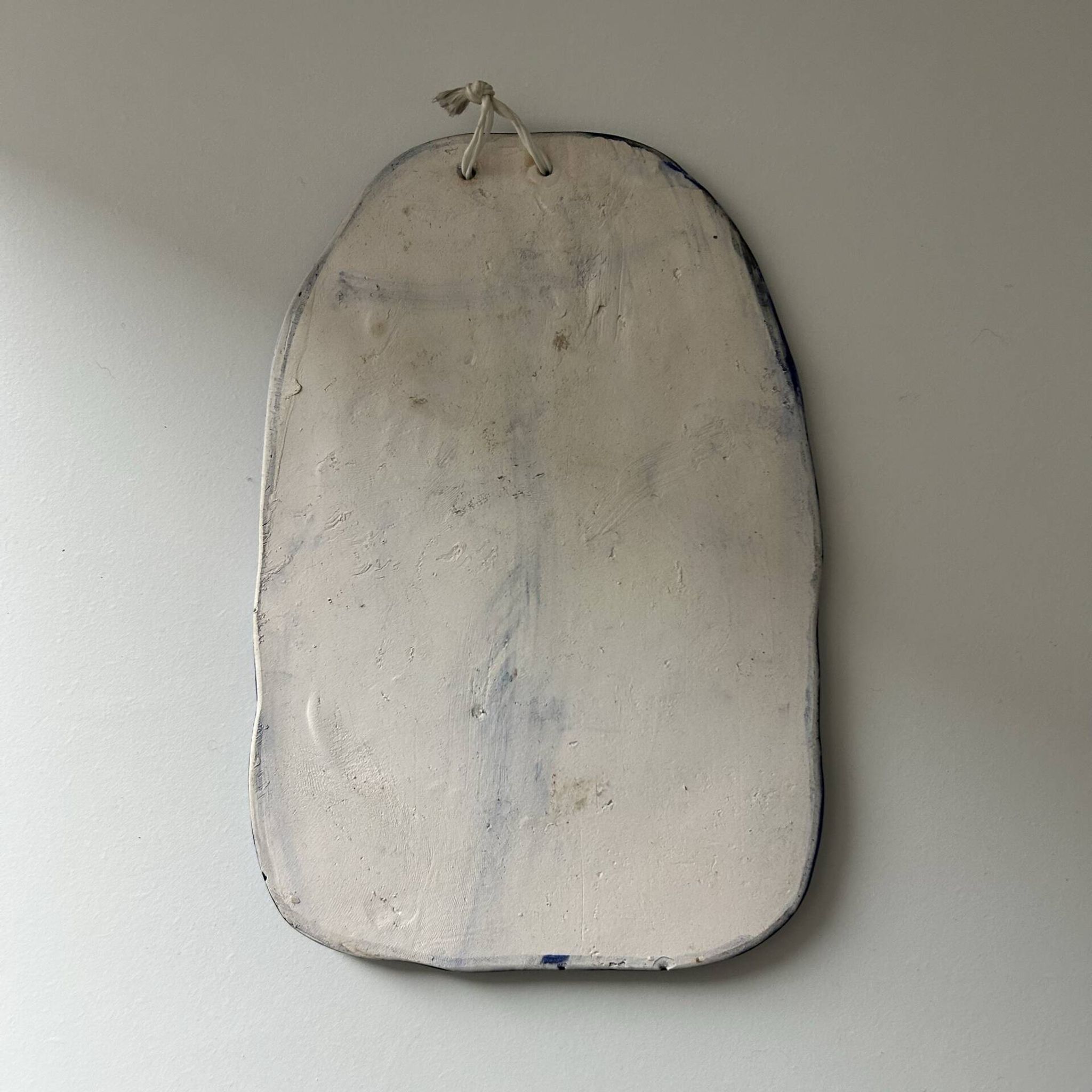 Ceramic plaque decorated with birds