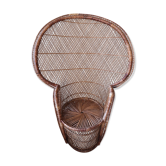 Fauteuil Emmanuelle peacock