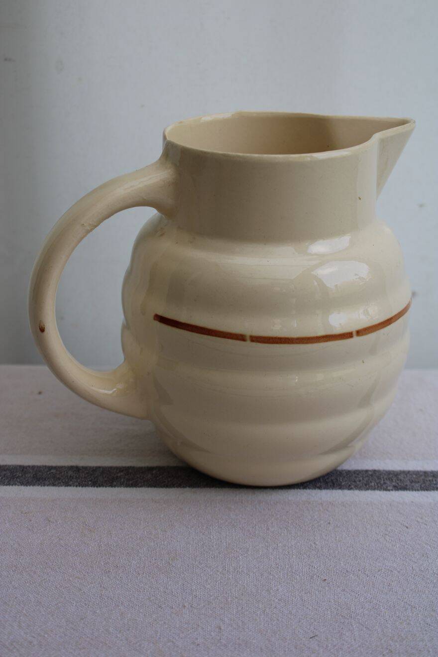 Old ceramic jug DIGOIN