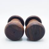 Salières et poivrières en bois