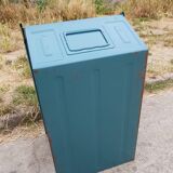 Former large schaefer tray in blue metal lagoon