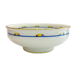 Large porcelain bowl pattern years 30-limoges france W Guerin&cie