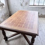 Table chêne style Louis XIV 1900