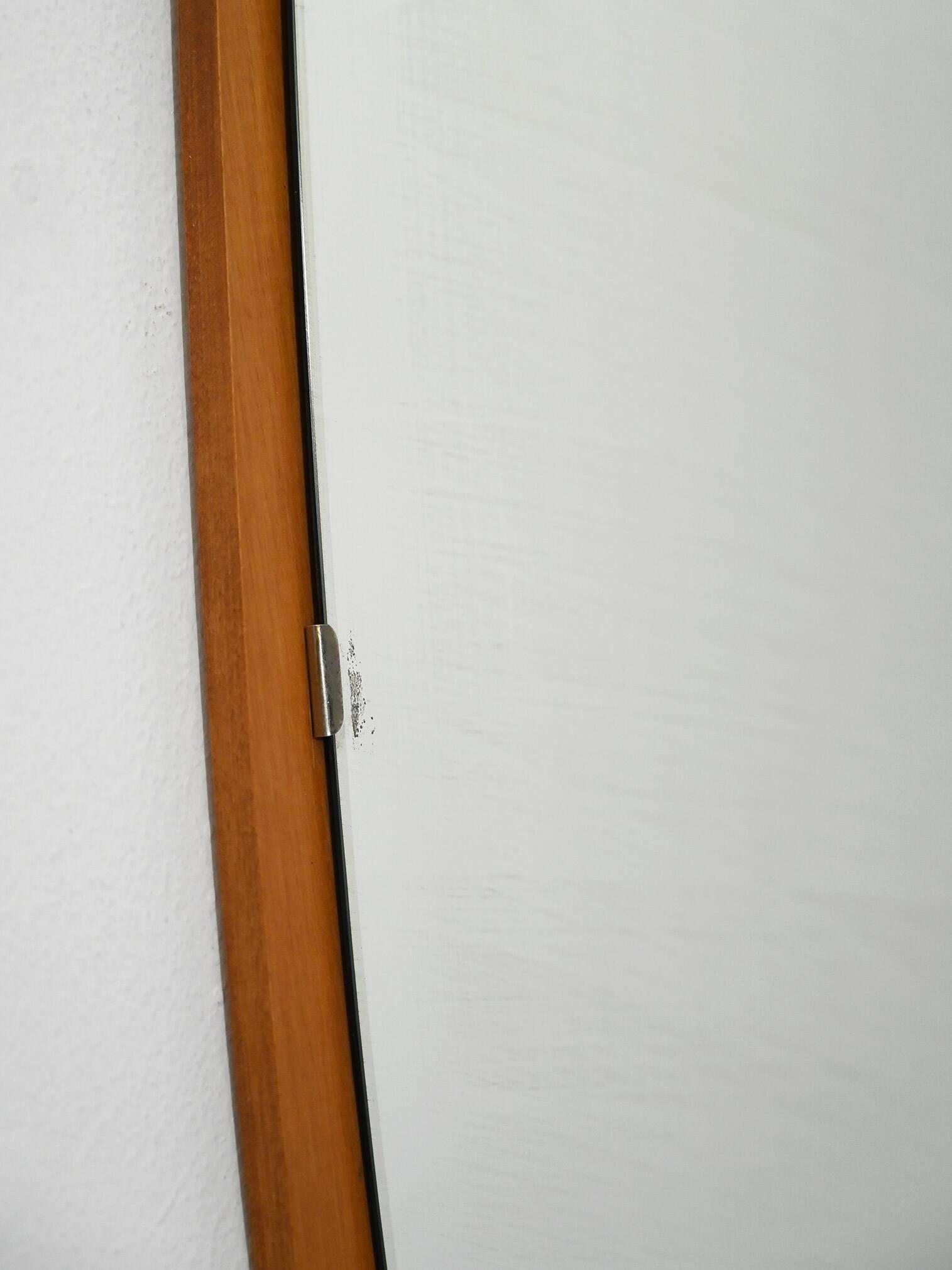 1950s–60s Scandinavian teardrop mirror