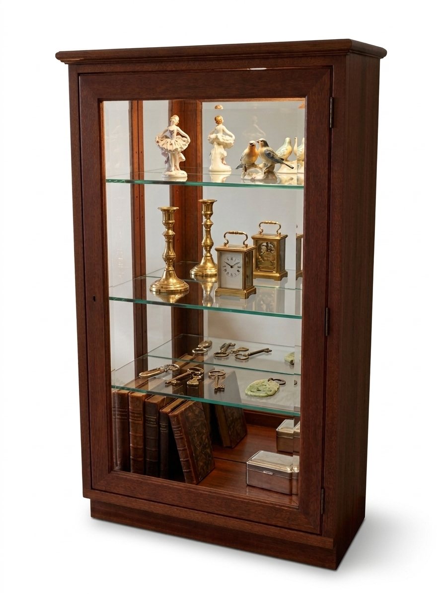 Mahogany display cabinet 20th century