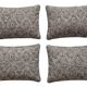 Set of 4 vintage kilim cushion covers 41x61 cm