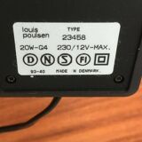 Louis table lamp model Rappe postmodern Danish by Alfred Homann for Louis Poulsen, 1980s.