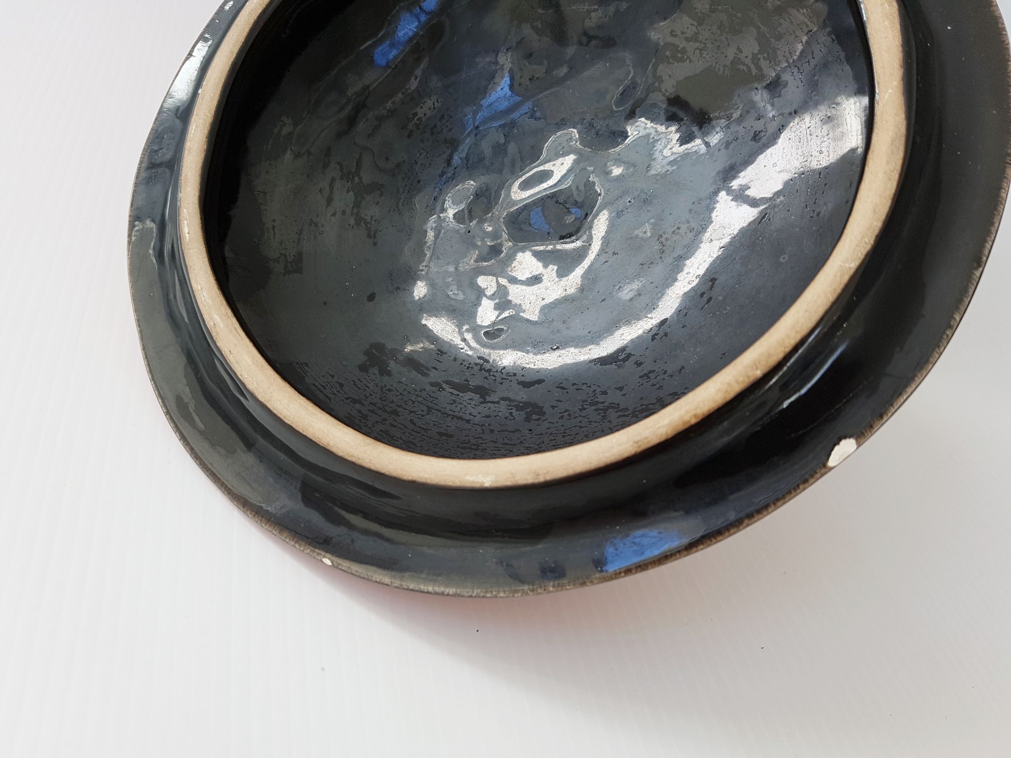 Soupière en céramique vintage 1960