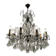 Large Crystal Beaded Chandelier 1950’s