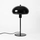Savio mushroom table lamp - Black metal