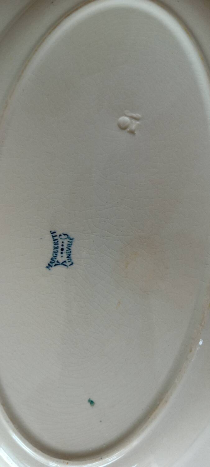 Plat de service lunéville