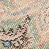 4x8 Pink & Navy Blue Vintage Rug 137x256Cm SK 6302