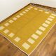 Handmade Moroccan natural wool rug size 1/2 m