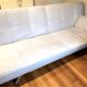 Smala canapé by cinna modular convertible in white leather - ligne roset