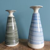 Stoneware soliflore vases