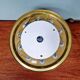 Large circular brass ceiling light, Space Age design, 1970s.
