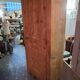 High bonnetière wardrobe rustic fir