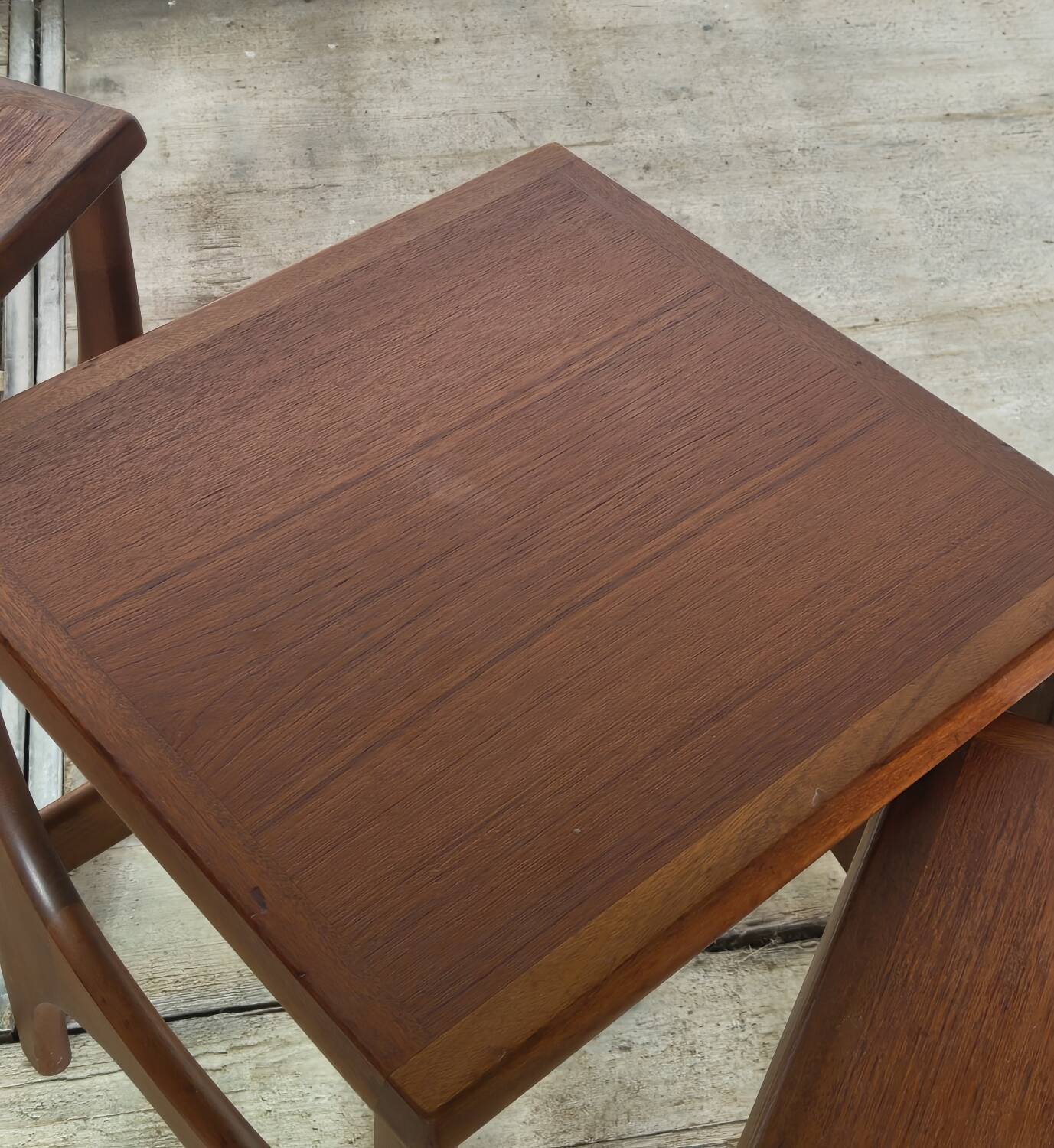 Vintage mid-century nesting tables
