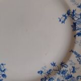 Large iron earth dish Campanules Saint Amand Hamage