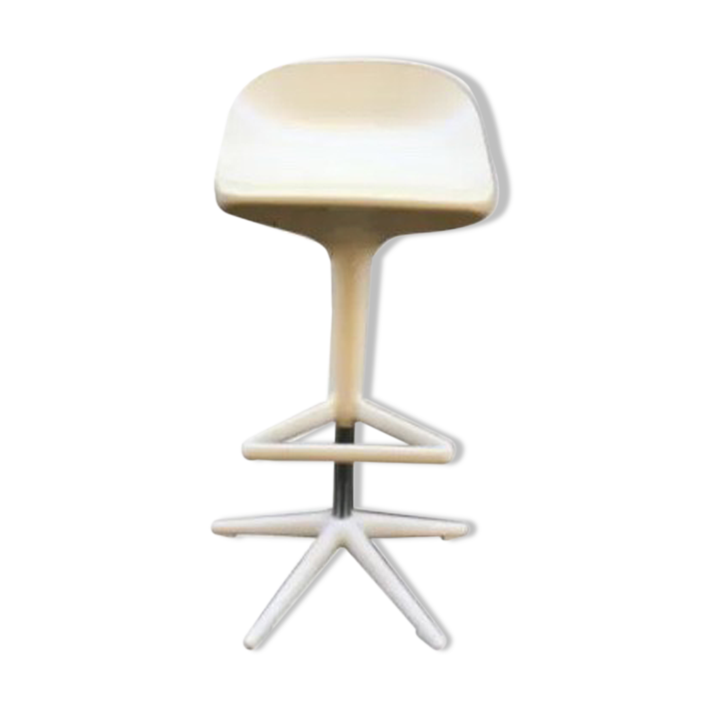 Antonio Citterio's spoon swivel stool for Kartell