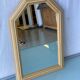 Vintage mirror with solid wood frame 42x47cm