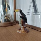 Toucan en faïence