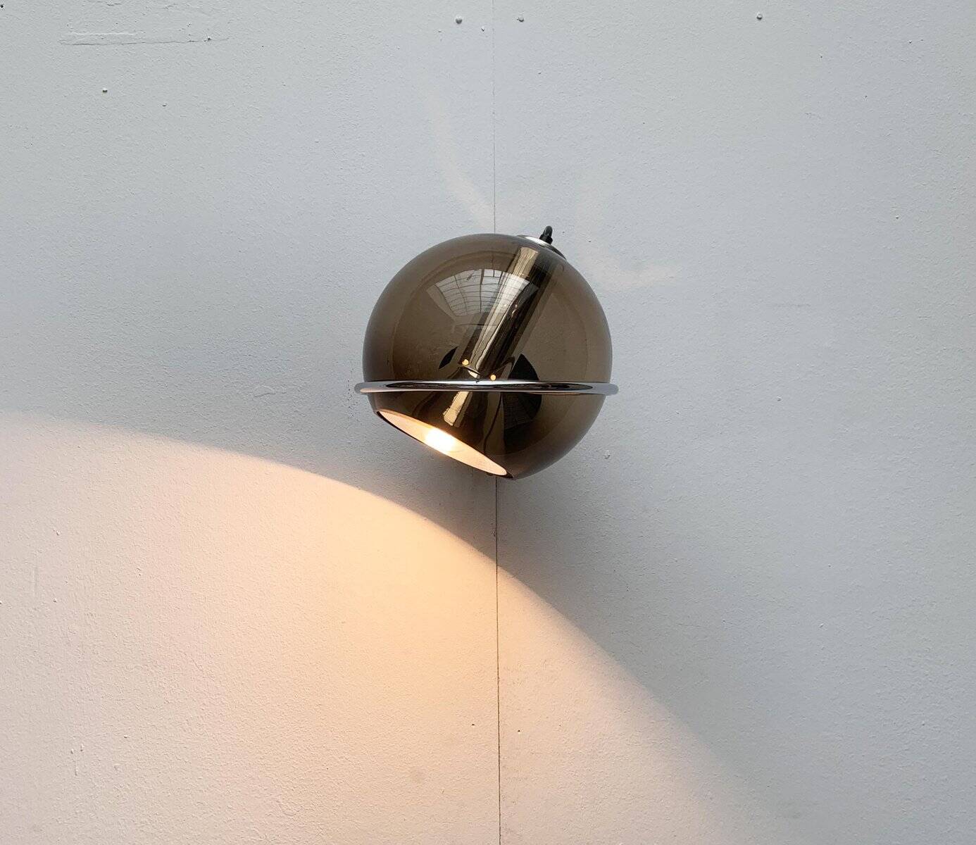 Neo-retro wall sconces from the Dutch space age by Frank Ligtelijn for Raak, set of 2.