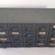 Metal workshop cabinet with 20 drawers, width 69 cm