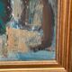 Original Swedish Oil on Canvas – "Family" by Gösta Falck – Signed – Vintage and Framed
