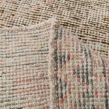 3x13 Pale Red Turkish Vintage Runner Rug, 87x400Cm SK 20299