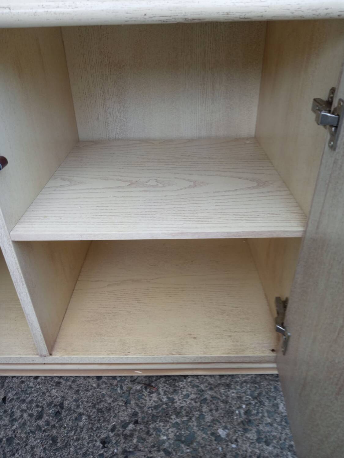 1980s ivory sideboard