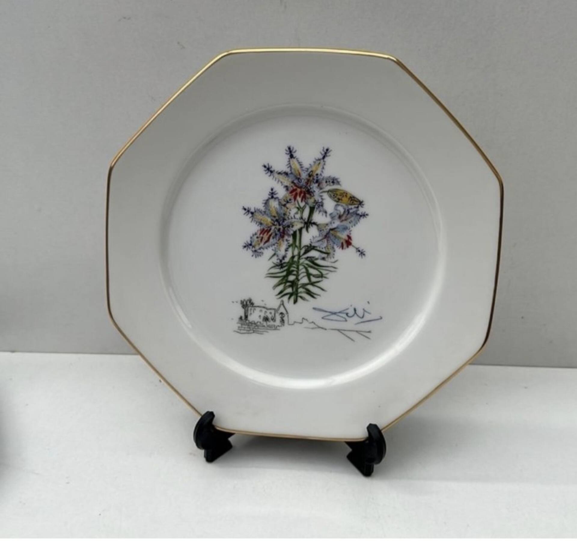Assiette Royal Copenhague Salvador Dali Serie Limitée  Numero 12