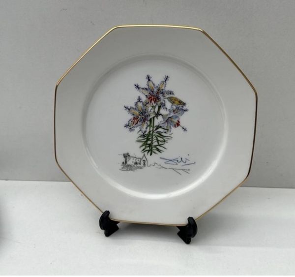 Assiette Royal Copenhague Salvador Dali Serie Limitée  Numero 12