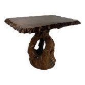 Biomorphic brutalist organic side table, Dutch 1960s