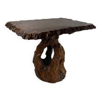 Table d'appoint organique brutaliste biomorphique, Hollande des années 1960