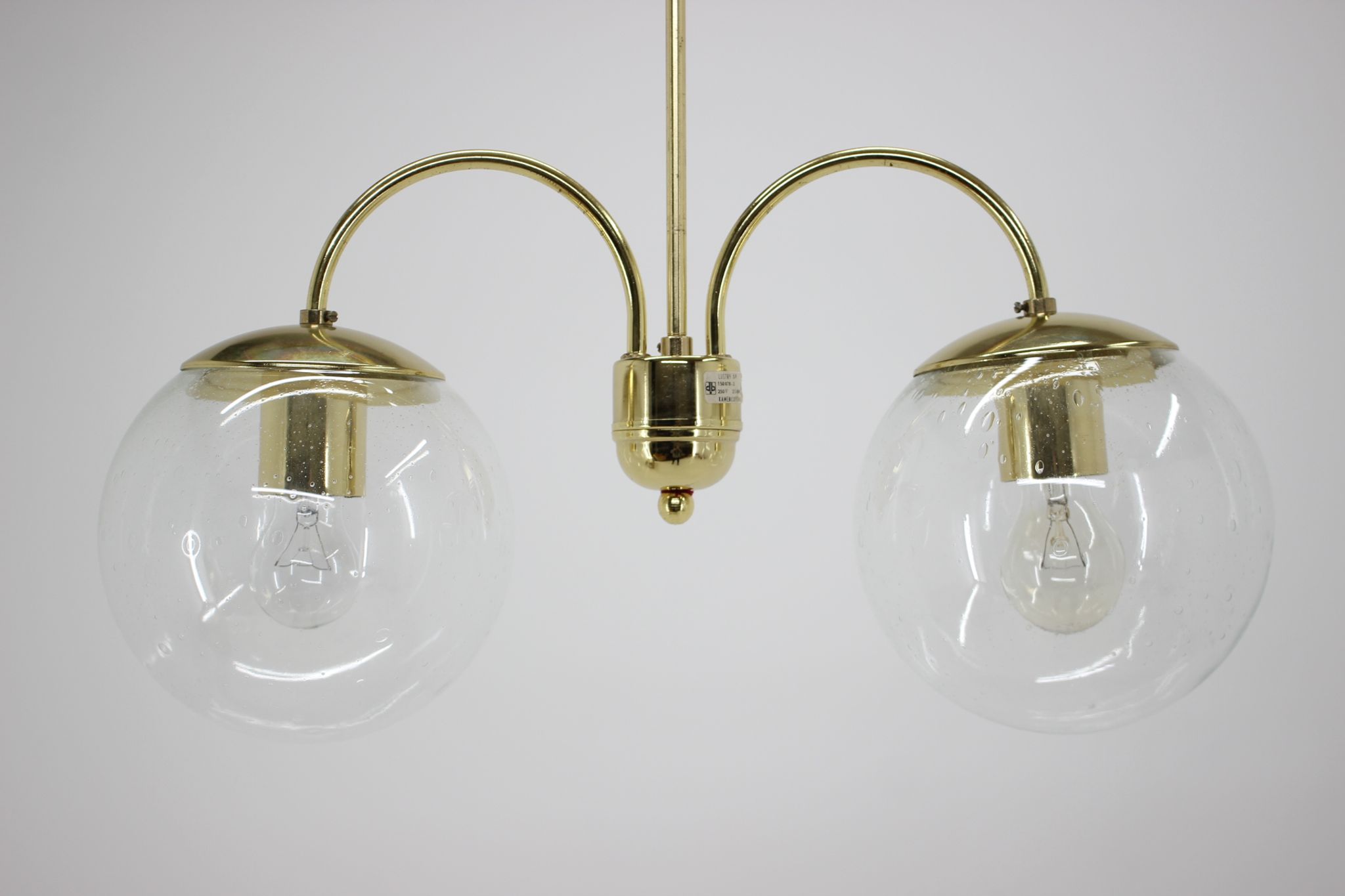 Chandelier by Kamenicky Senov, 1960
