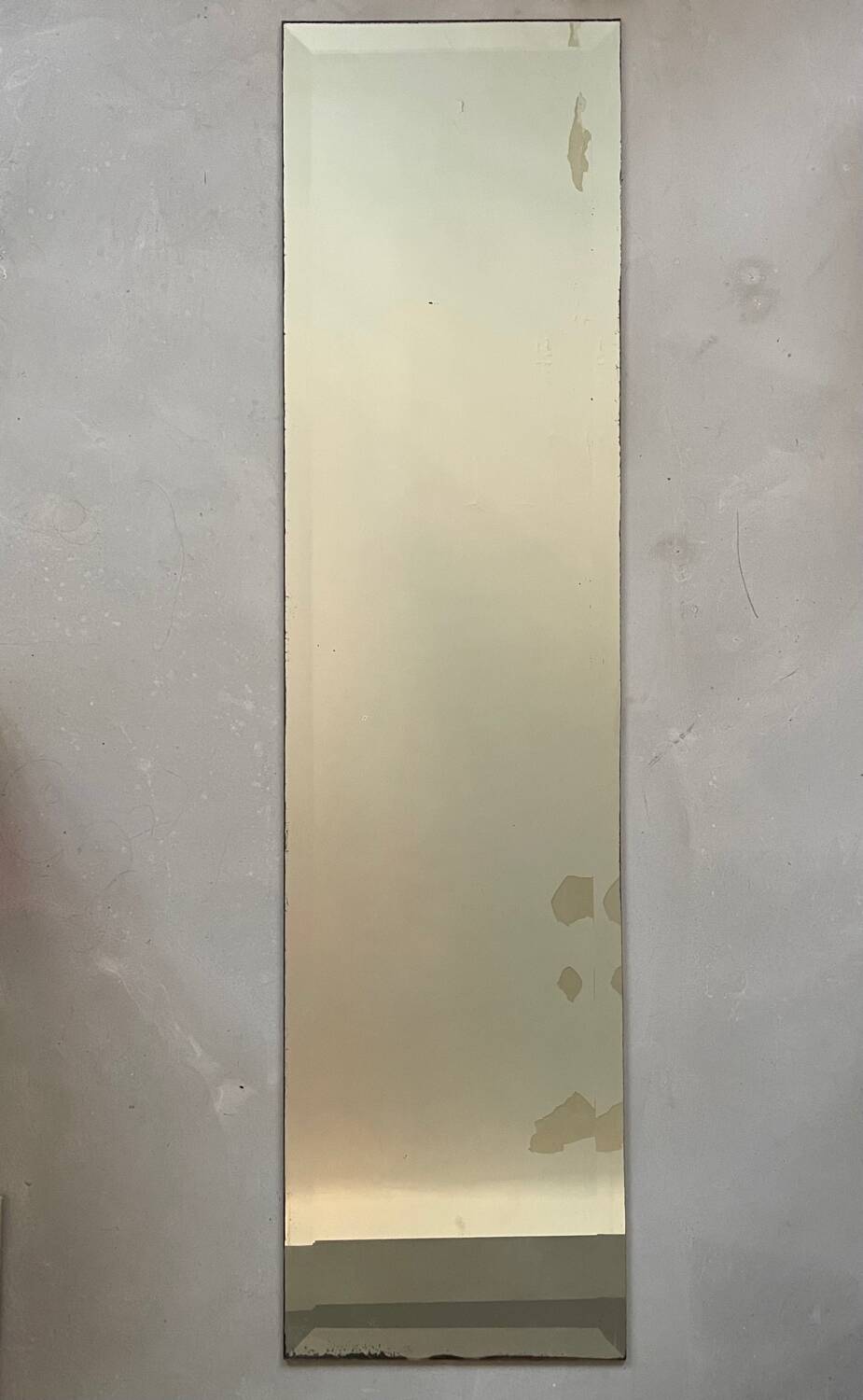 Beveled mirror 42x166cm