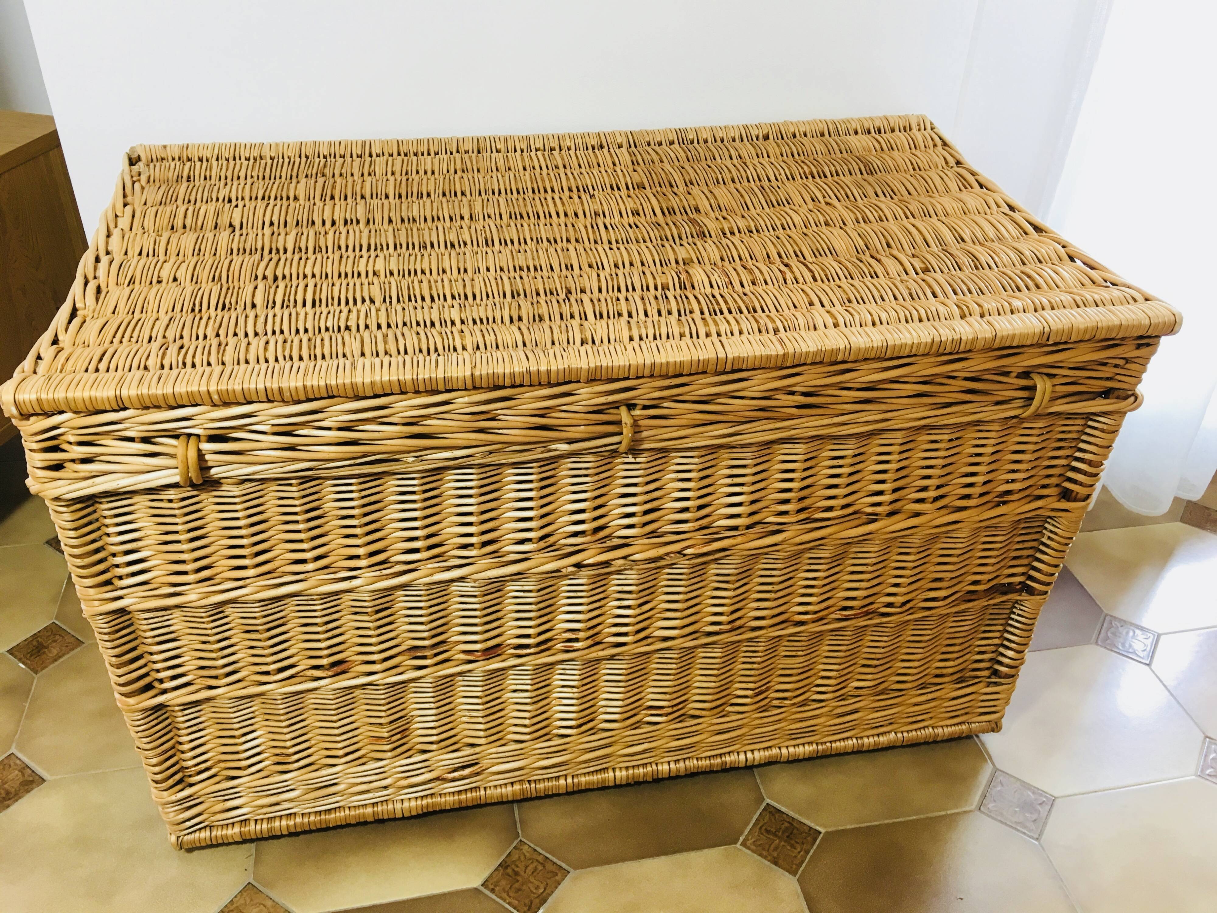Wicker trunk