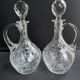 Ewer carafe – Blown and cut crystal