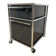 USM Haller wheeled cabinet in Anthracite Grey