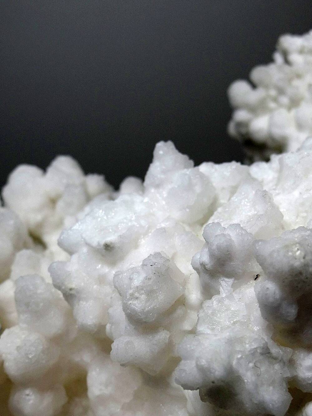 Collection minérale ancien spécimen d'aragonite blanche du Mexique +3,2kg