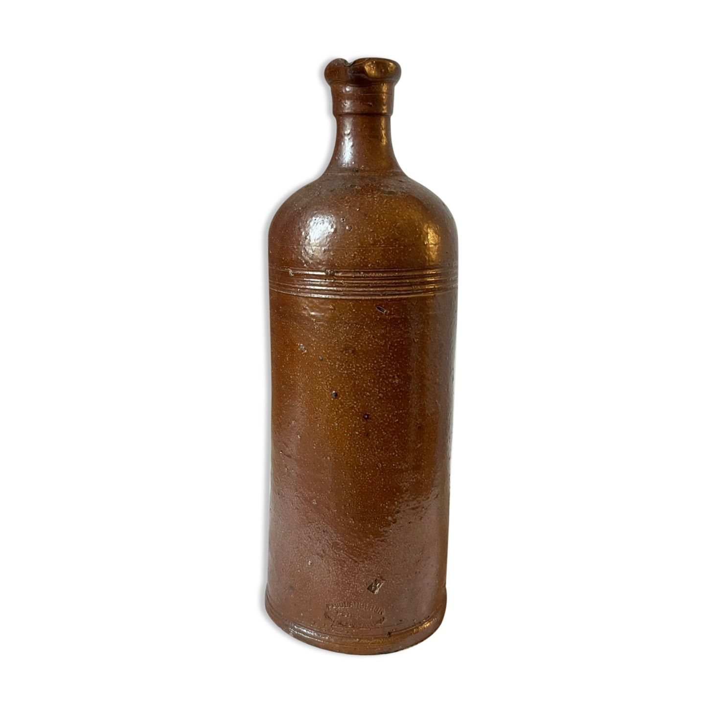 Bottle in glazed stoneware Paul Langeron Pont-des-Vernes