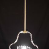 Elegant Art Decò Barovier and Toso Chandelier, 1940s