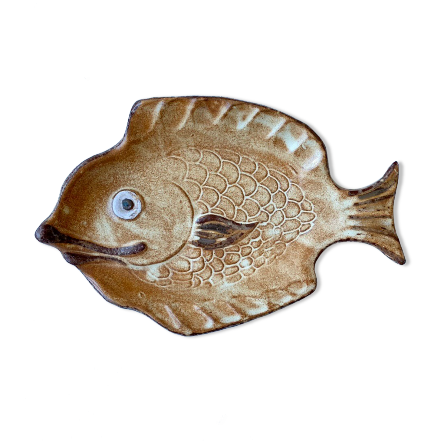 Empty vintage fish bag
